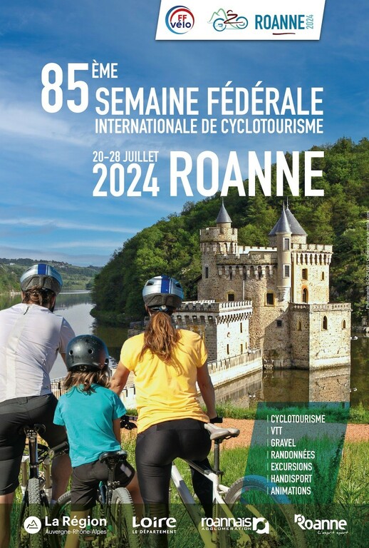 Ouverture des inscriptions pour la Semaine fédérale 2024 à Roanne dans la Loire